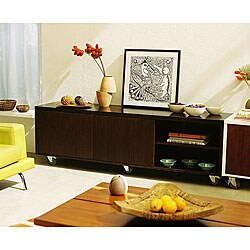 Two-door Eco-friendly Pine Cabinet