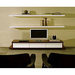White Floating Shelf