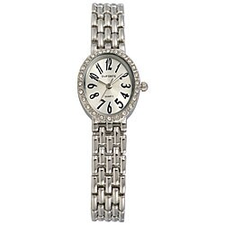 Dufonte by Lucien Piccard Women's Silvertone Watch