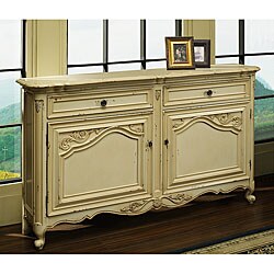 Hand-painted Buttercream Accent Chest