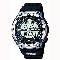Casio Men's Heav-duty Diver Black Sport Watch