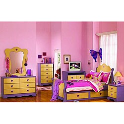 Star-burst 5-piece Kid's Bedroom Set