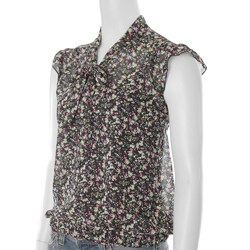 Happie by Adi Junior's Tie-neck Banded Bottom Top