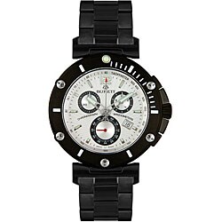 Burett Men's Continent Chronograph Black Watch