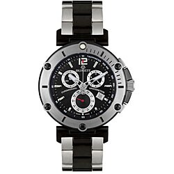 Burett Men's Continent Chronograph Two-tone Watch