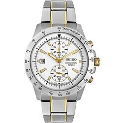 Seiko Men's Chronograph Two-tone Watch