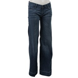 Fidelity Women's Blue Belle Low-waist Jeans