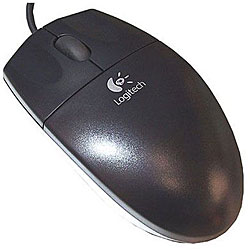Logitech SBF-96 USB Wired Optical Mouse (Refurbished)