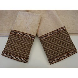 Sherry Kline Jubilee 3-piece Decorative Towel Set