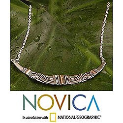 Sterling Silver 'Balinese Princess' Necklace (Indonesia)