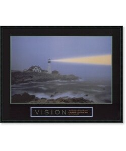 'Vision - Beacon' Framed Art Print