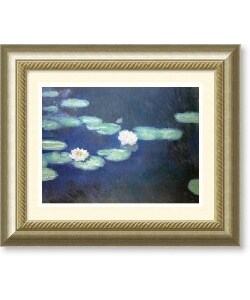 Claude Monet 'Nympheas, 1897' Framed Art Print