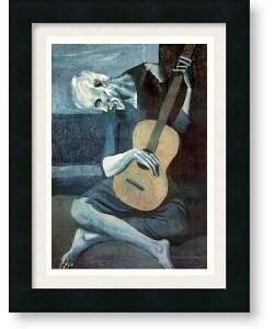 Pablo Picasso 'The Old Guitarist' Framed Art Print