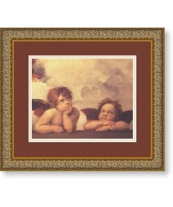 Raphael 'Little Angels (Detail of Sistine Madonna)' Art Print