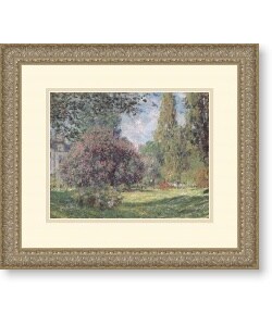 Claude Monet 'Le Parc Monceau, Paris' Framed Art Print
