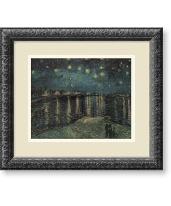 Vincent van Gogh 'Starlight Over the Rhone' Framed Art Print
