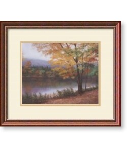 Diane Romanello 'Golden Autumn' Framed Art Print
