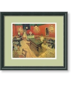 Vincent van Gogh 'Night Cafe with Pool Table' Framed Art Print