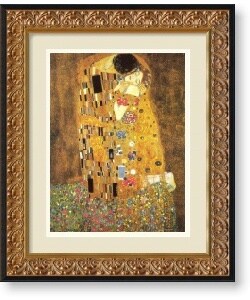 Gustav Klimt 'The Kiss, 1907' Framed Art Print