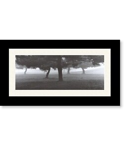Richard Calvo 'Trees in the Fog' Framed Art Print