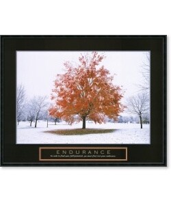 'Endurance - Fall Tree' Framed Art Print