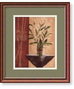 Eugene Tava 'Lucky Bamboo I' Framed Art Print