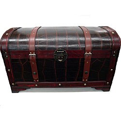 Retro Steamer Storage Trunk