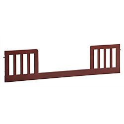 Toddler Bed Conversion Brick Red Rail