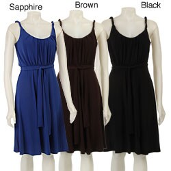 Calvin Klein Women's Matte Jersey Dress
