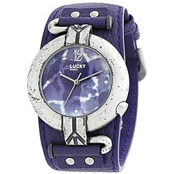 Lucky Brand Women's Stainless Steel Purple Watch