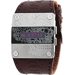 Lucky Brand Men's Brown Leather Watch