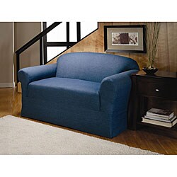 Denim Loveseat Slipcover