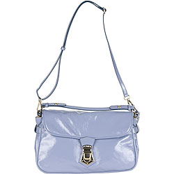 Fendi 'Chef' Blue Flap-front Shoulder Bag