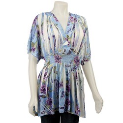 Simply Irresistible Women's Plus Size Floral Blouse