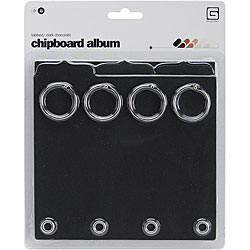 Basic Grey Chocolate Chip Tabbed Album