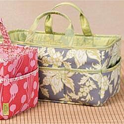 K & Company Amy Butler Lotus Faded China Tool Caddy