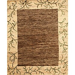 Hand-knotted Alpine Rug (7'9 x 9')
