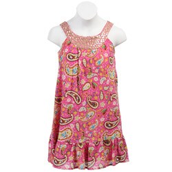 FINAL SALE Hype Girl's Paisley Dress