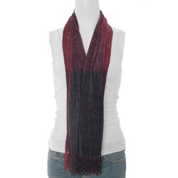 Adi Classic Collection Red Chenille Scarf