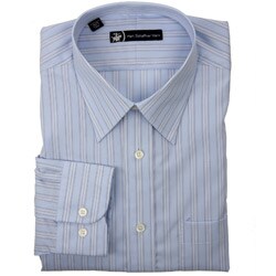 Hart Schaffner Marx Men's Multi-stripe Long-sleeve Shirt
