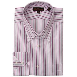 Ben Sherman Men's Alternating Stripe Dress Shirt