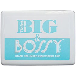 Ranger Tinted 'Big and Bossy' Giant Pre-inked Embossing Pad