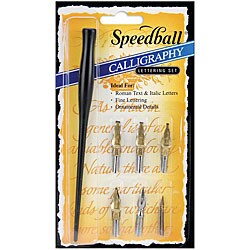 Speedball Calligraphy 7-piece Lettering Pen Set