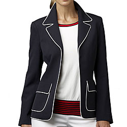 Austin Reed Petite Fashion Navy Blazer