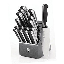 J.A. Henckels Everedge Plus 17-piece Knife Block Set