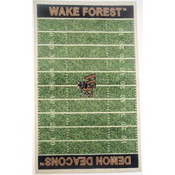 Wake Forest 'Demon Deacons' Football Rug (3'3 x 5'4)