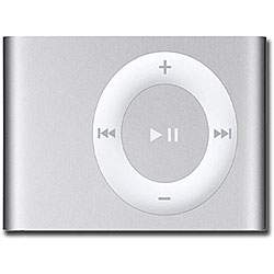 Apple iPod Shuffle 1 GB 2nd Generation Silver (Refurbished)