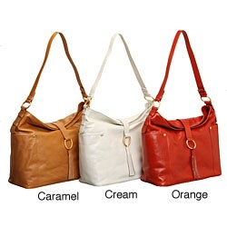 Latico Double Pocket Vintage Bucket Bag
