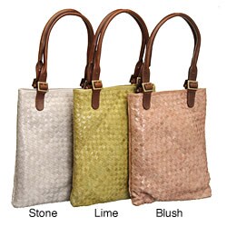 Latico Mini Woven Tote Bag