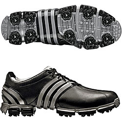 Adidas Tour 360 3.0 Men's Black/ Silver Golf Shoes